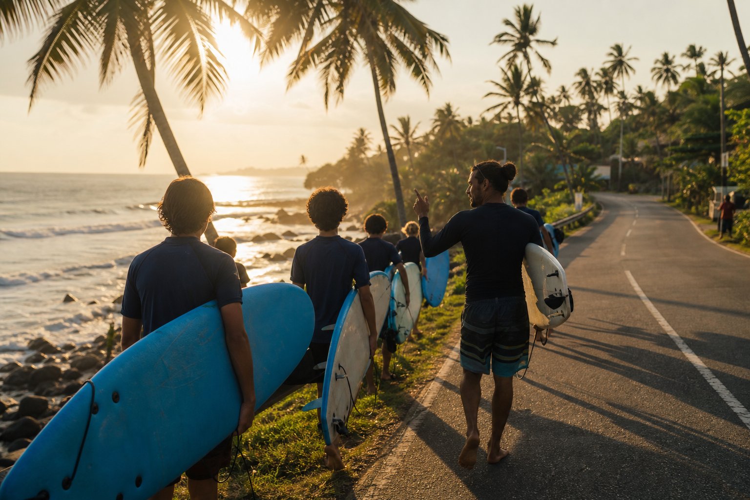 Выезд Surf Discovery на споты юга